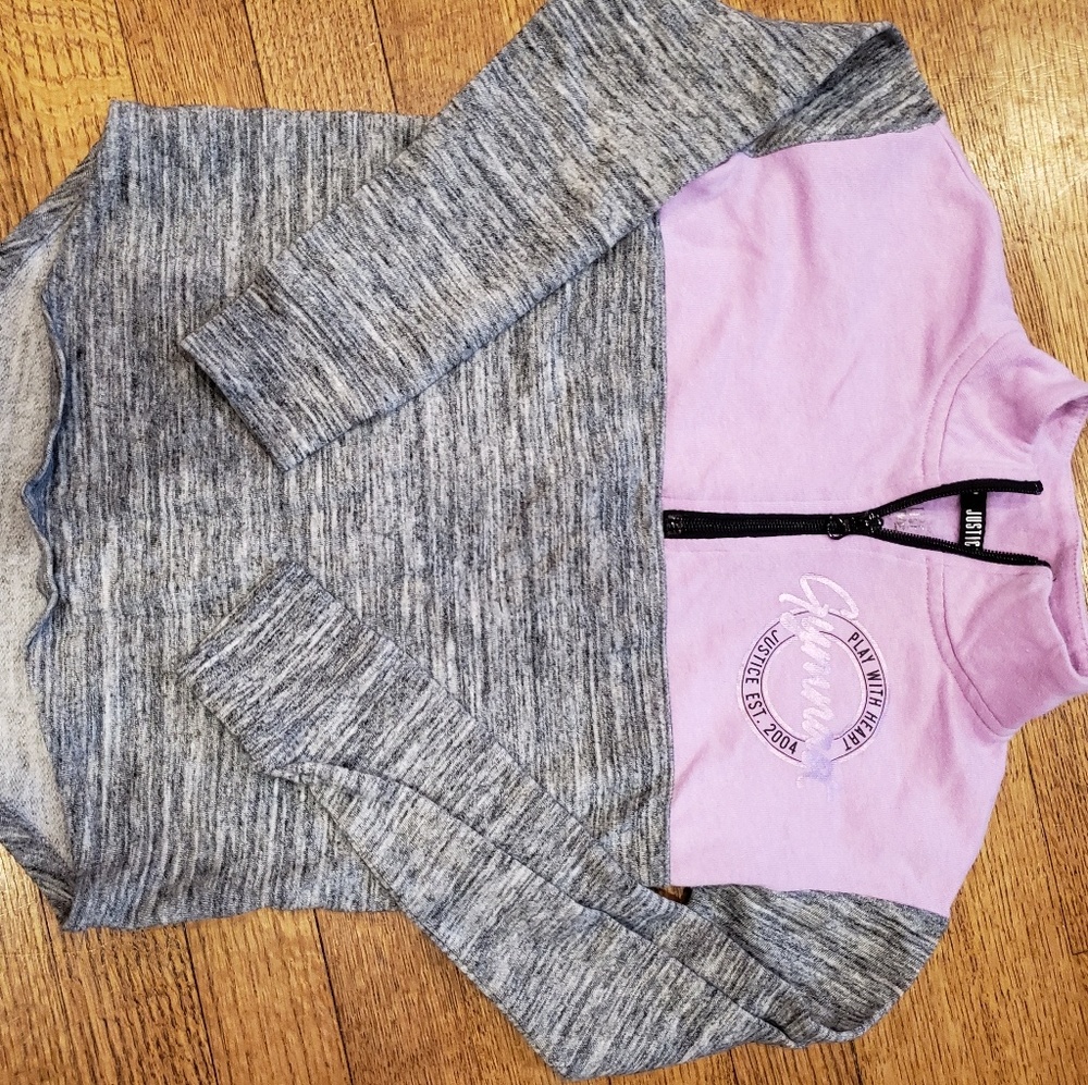Girls quarter zip